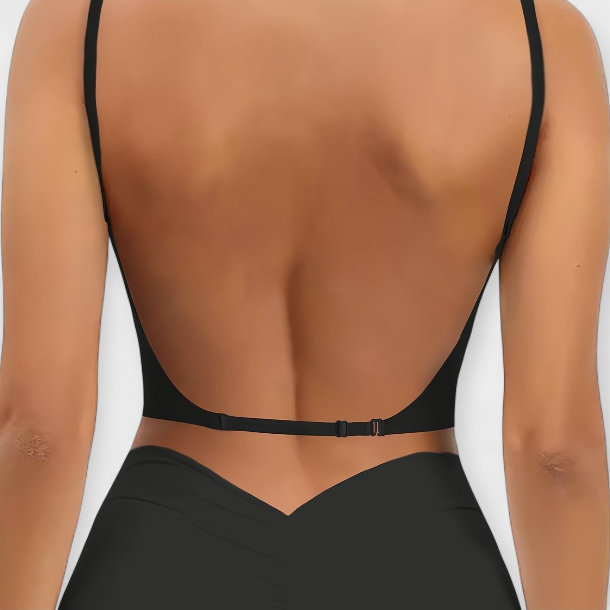 Ladies Sexy Push Up Seamless Wireless Bra Open Back