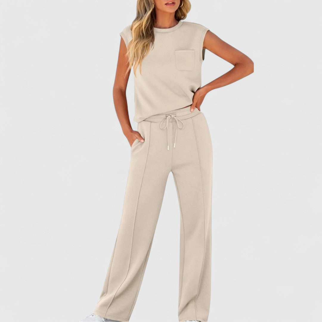 Doireann - Casual Soft Lounge Co-Ord – Effortless Comfort & Timeless Style