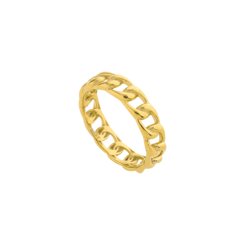 Chain Ring Collection For Layering And Statement Looks