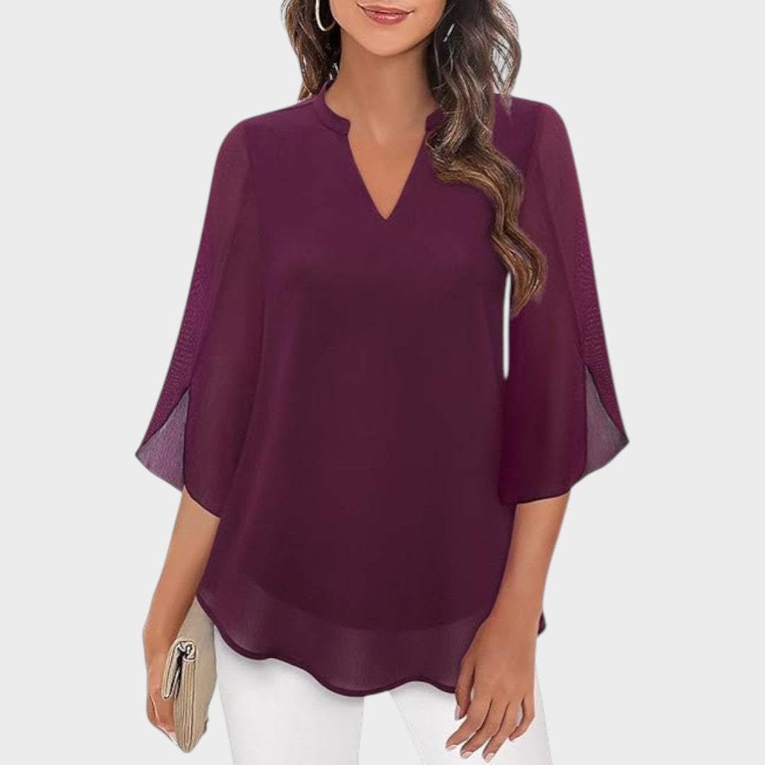 Sunday Breeze Womens Blouse With Airy Fit And Comfort