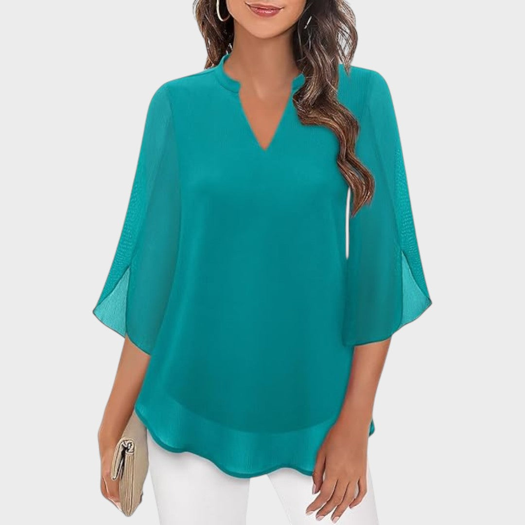 Sunday Breeze Womens Blouse With Airy Fit And Comfort