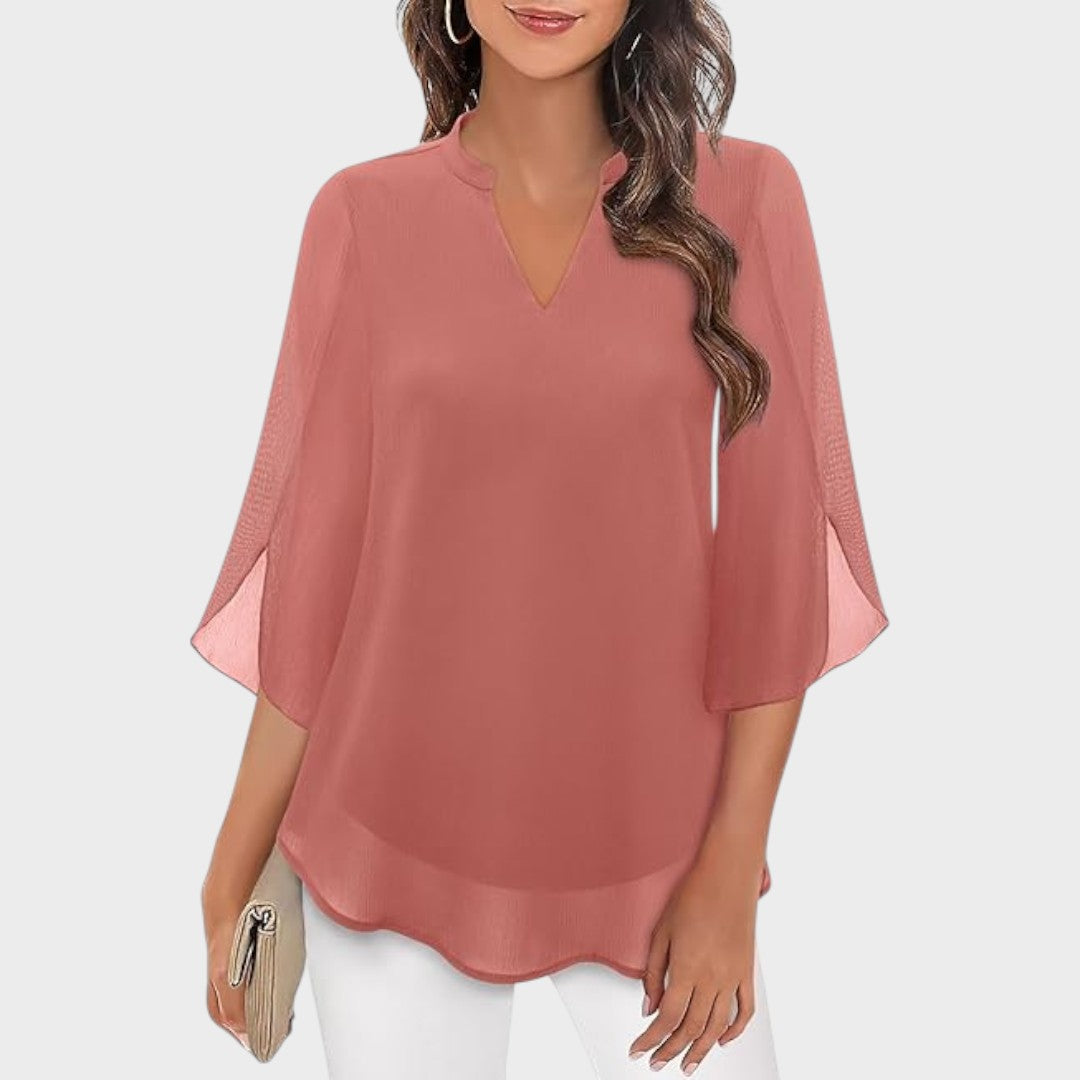 Sunday Breeze Womens Blouse With Airy Fit And Comfort