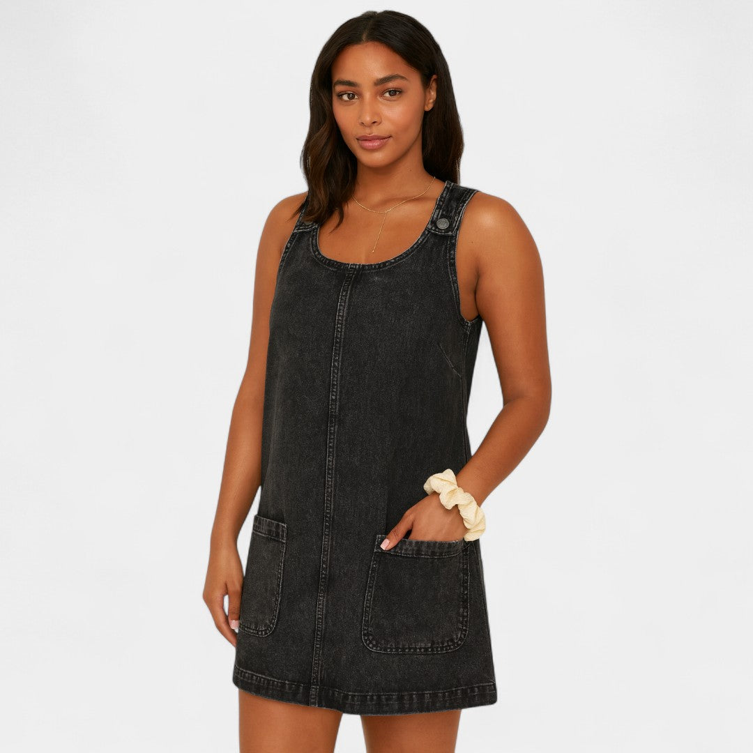 Argyro Lightweight Denim Summer Dress With Relaxed Fit