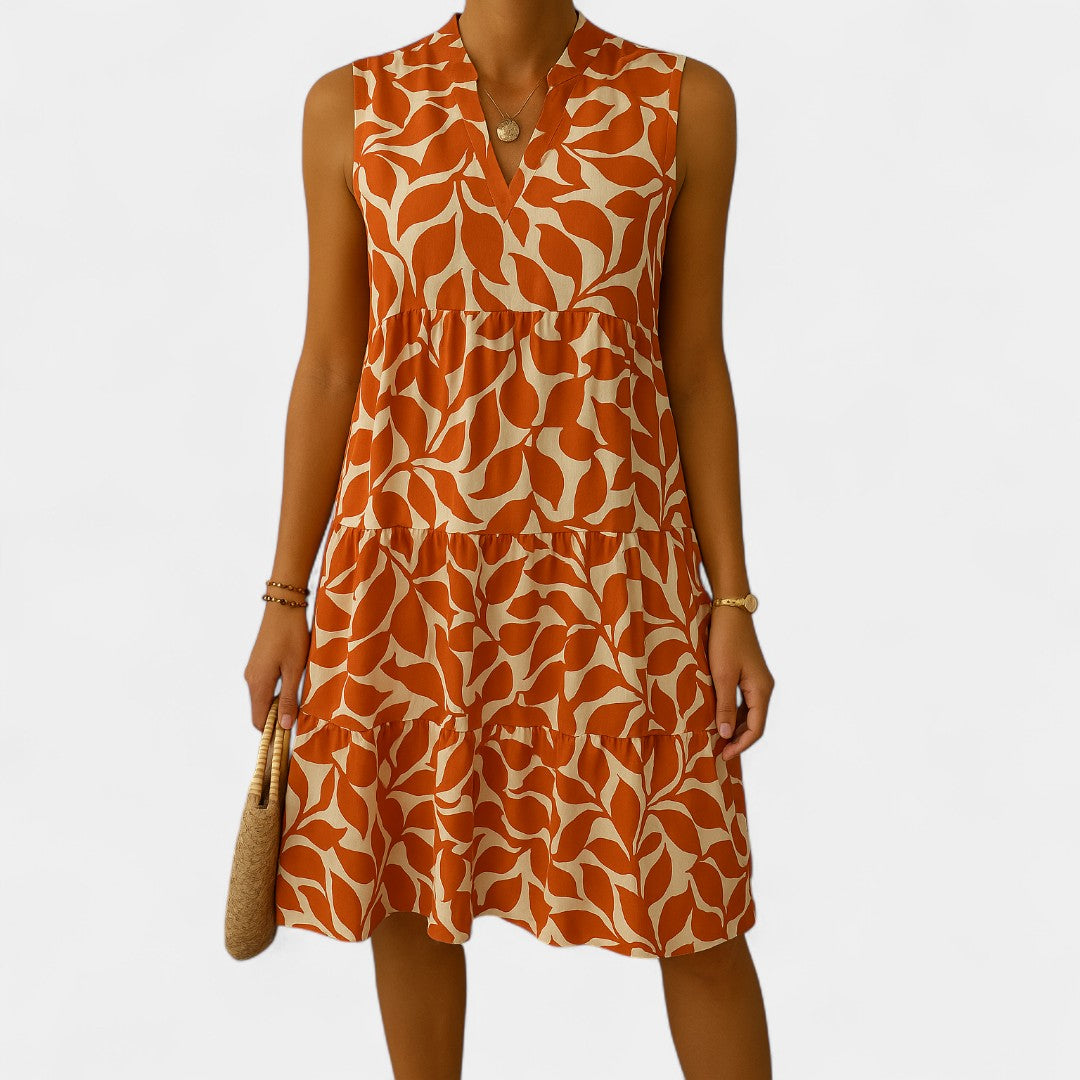 Diamantina Elegant Satin Summer Dress for Special Occasions