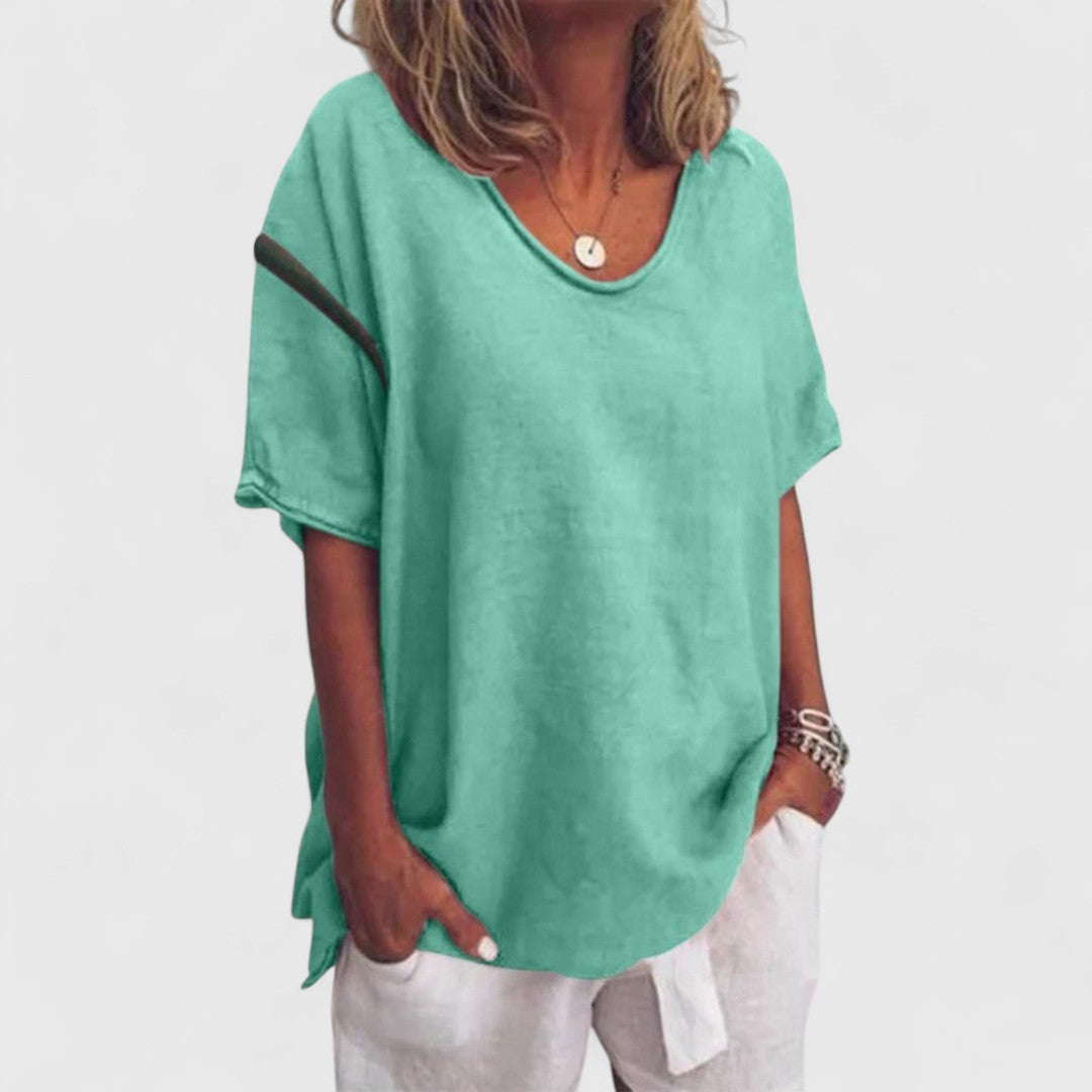 Drosoula Lightweight Breathable Blouse Everyday Elegance