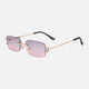 Pink lenses / Gold frame