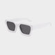 Black lenses / White frame
