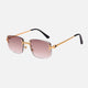 Brown lenses / Gold frame