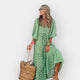 Green with White