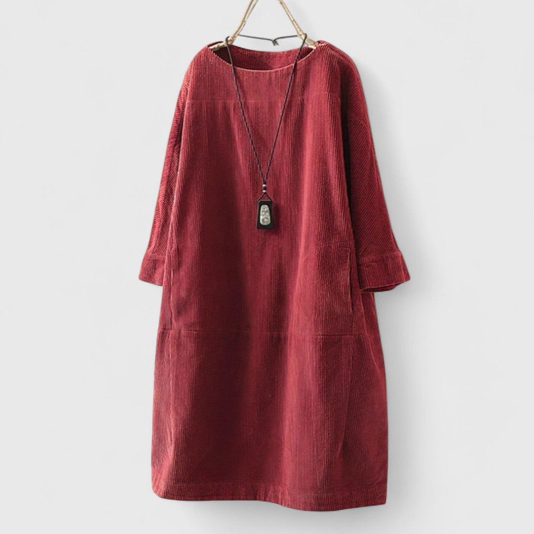 Anthoula Classic Tunic With Drawstring For Everyday Comfort