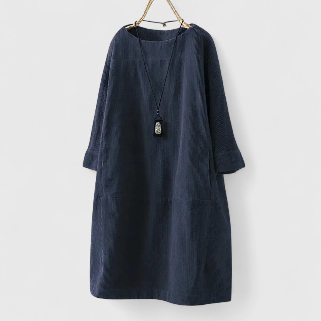 Anthoula Classic Tunic With Drawstring For Everyday Comfort