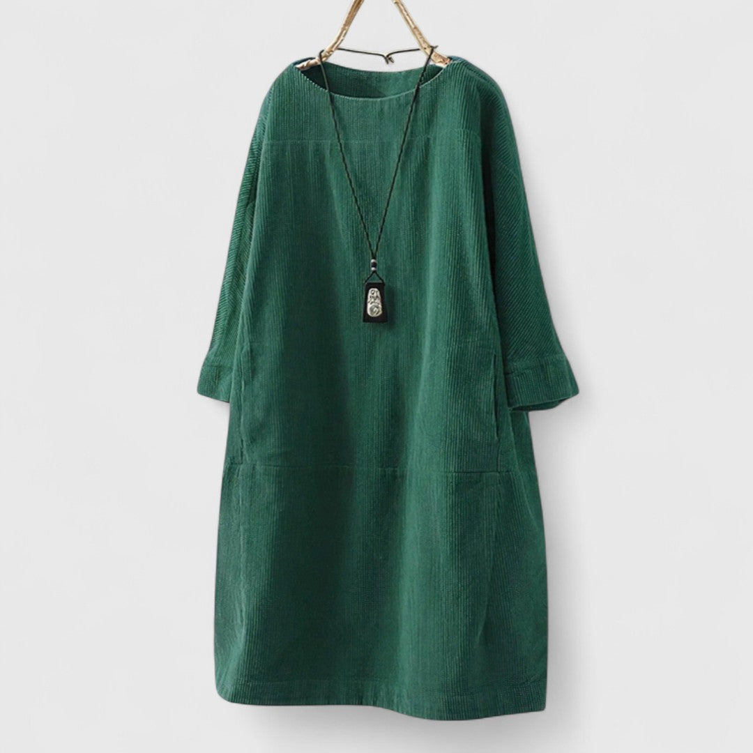 Anthoula Classic Tunic With Drawstring For Everyday Comfort