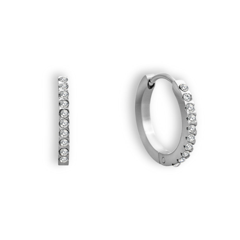 Eternity Earrings Elegant Subtle Glow For Special Occasions