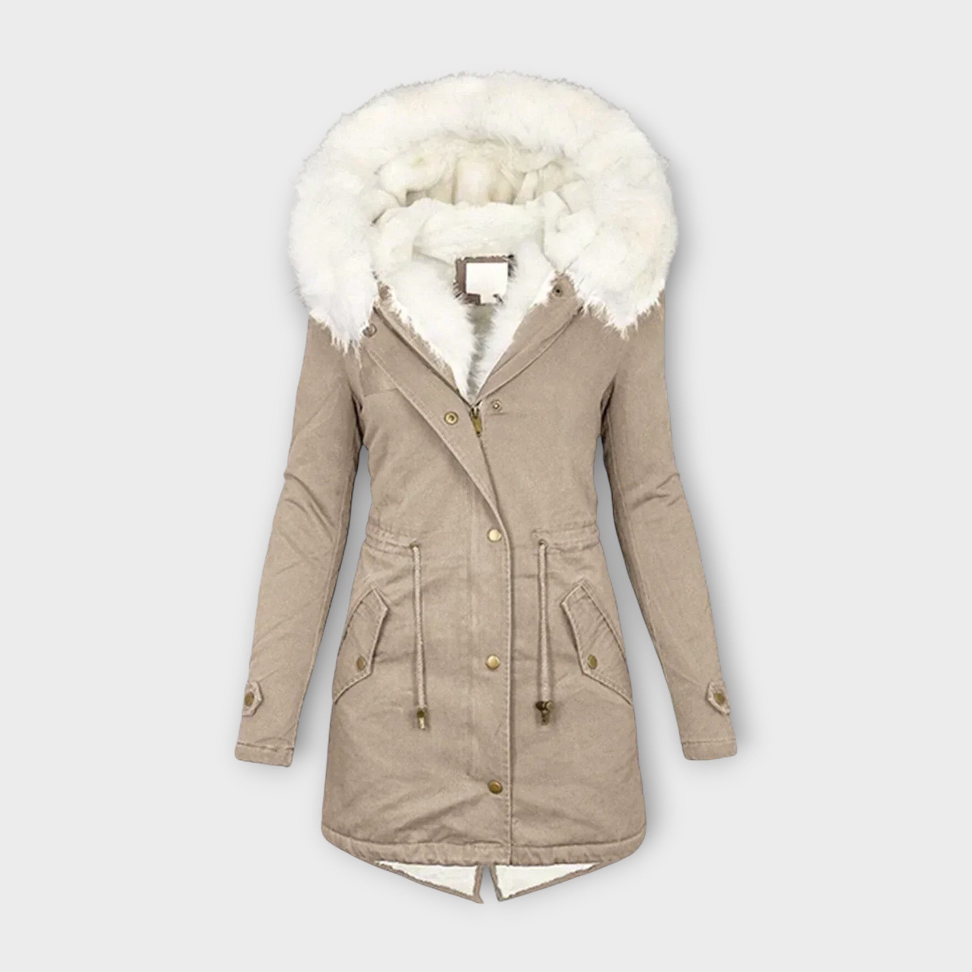 Ivara Waterproof Fur Lined Winter Jacket For All Weather