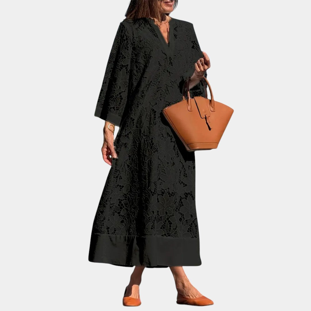Evanthia Lightweight Cotton Dress for Summer Shine