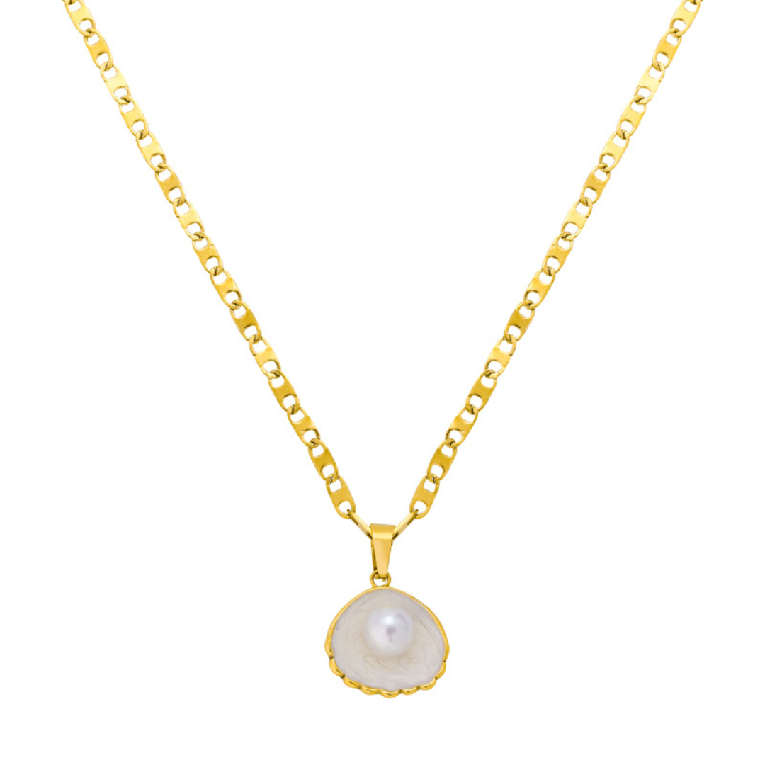 Shell Necklace Delicate Statement for Layering Everyday Wear
