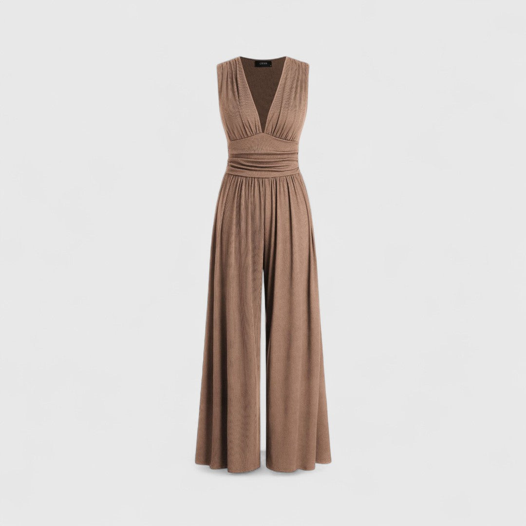 Bronagh - Chic Sleeveless Wide-Leg Jumpsuit – Effortless Style & Comfortable Fit