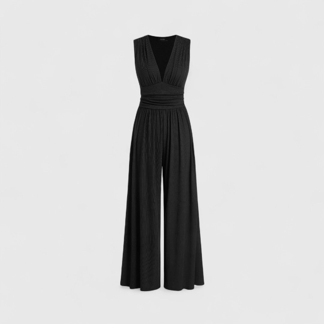 Bronagh - Chic Sleeveless Wide-Leg Jumpsuit – Effortless Style & Comfortable Fit