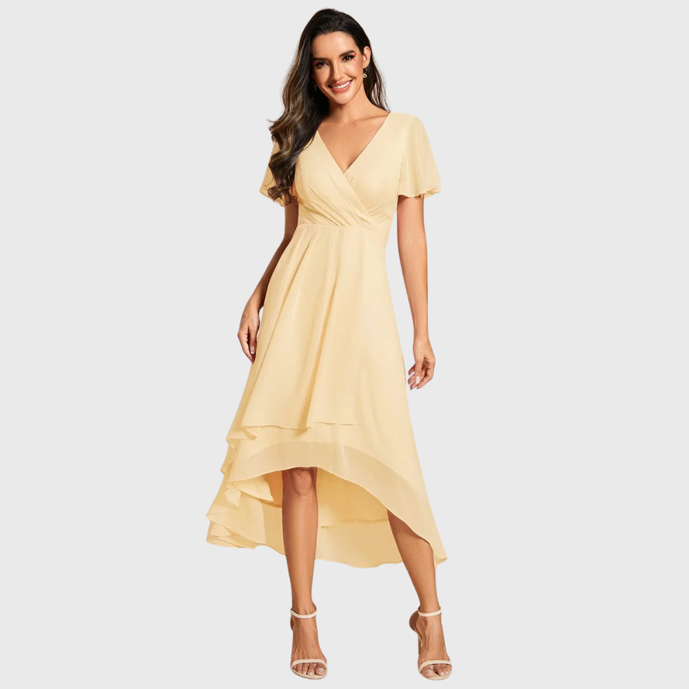 Euphrosyne Luxurious Summer Dress With Airy Silhouette