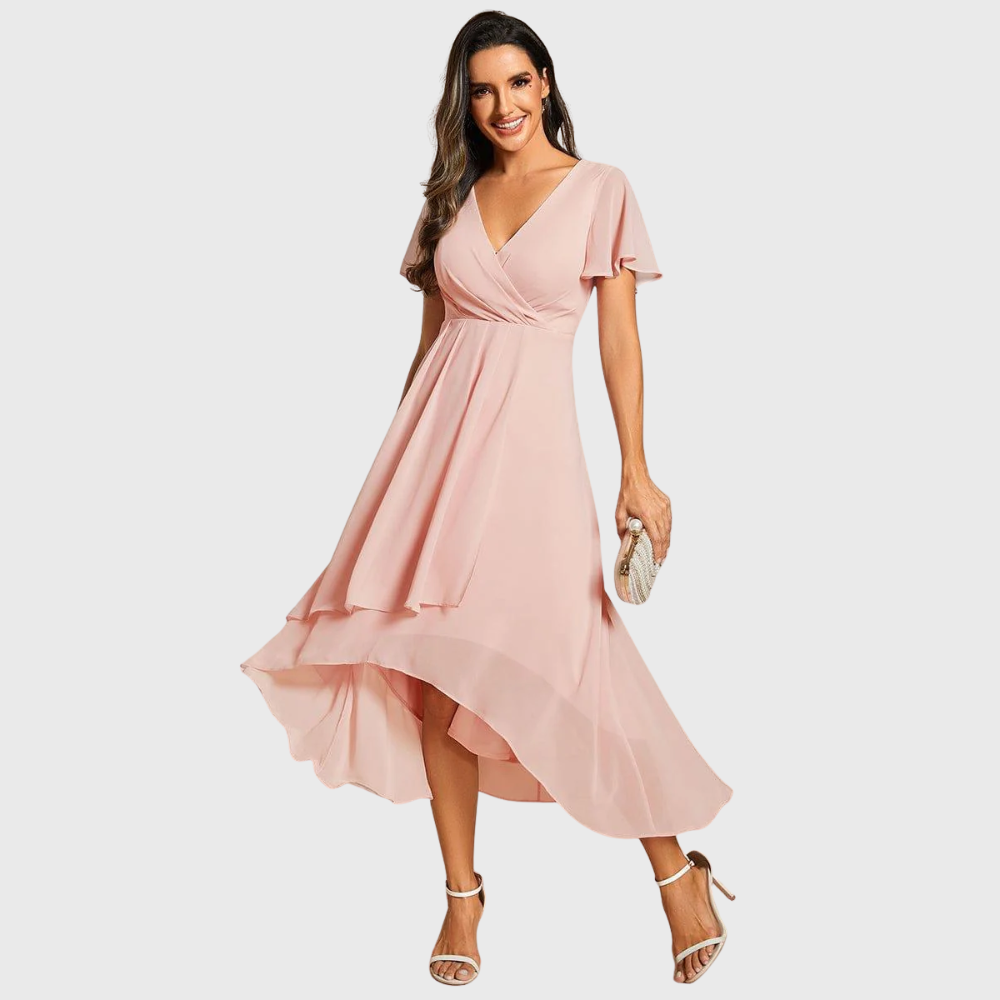 Euphrosyne Luxurious Summer Dress With Airy Silhouette
