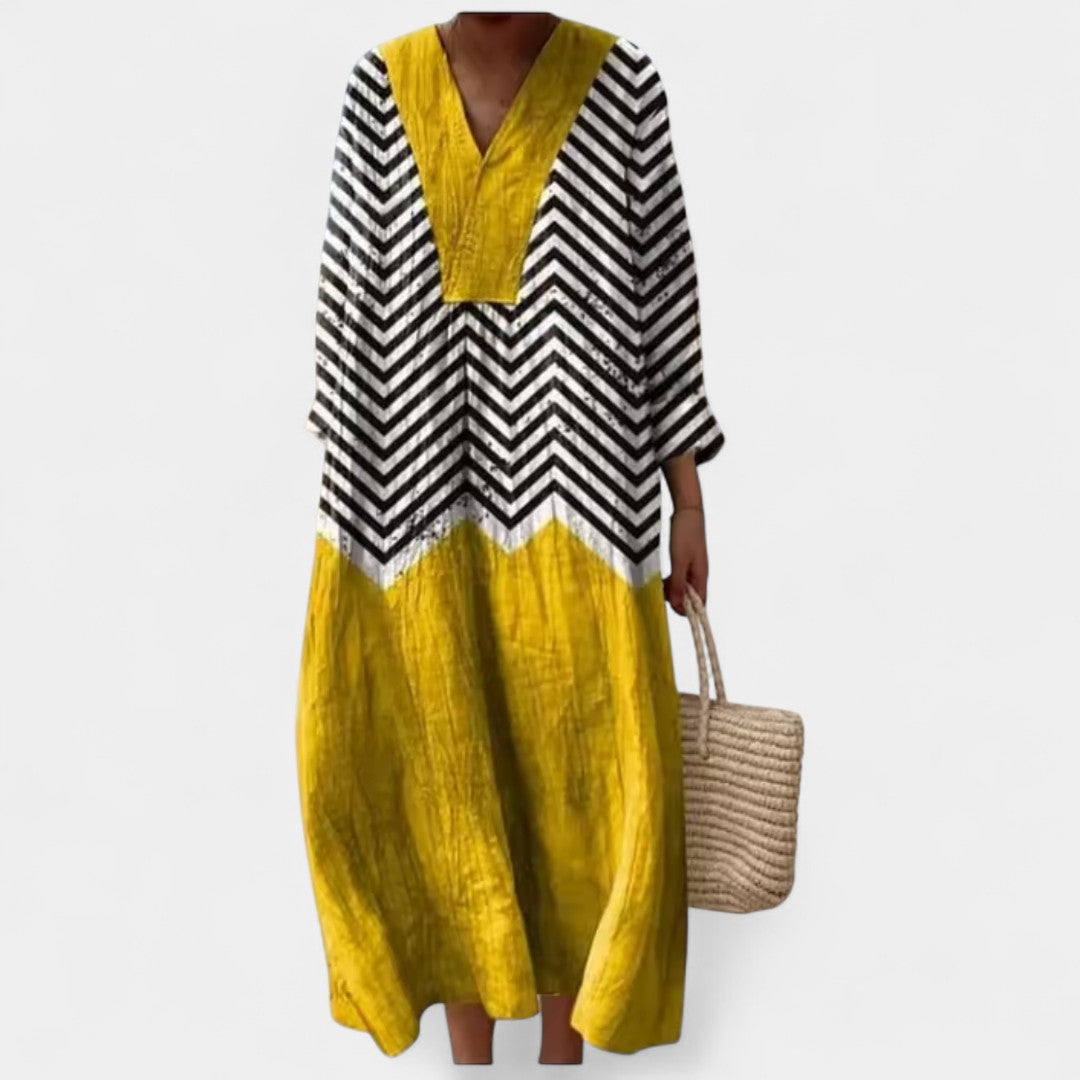 Angeliki Lightweight Cotton Dress for Timeless Elegance
