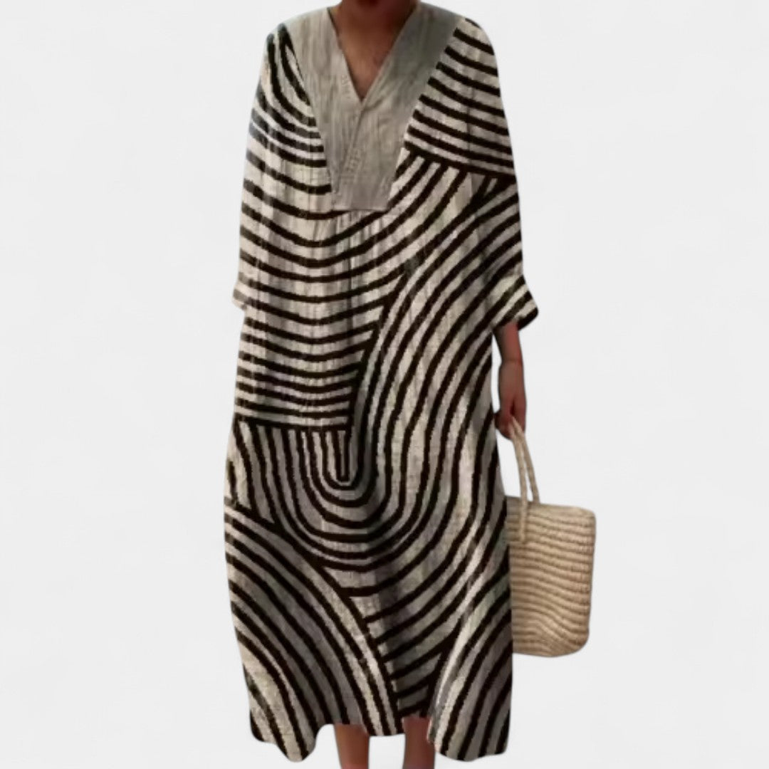 Angeliki Lightweight Cotton Dress for Timeless Elegance