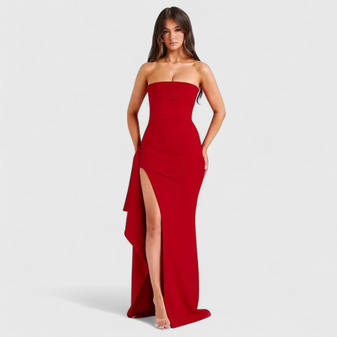 Isabel Elegant Long Dress For Gala And Evening Wear
