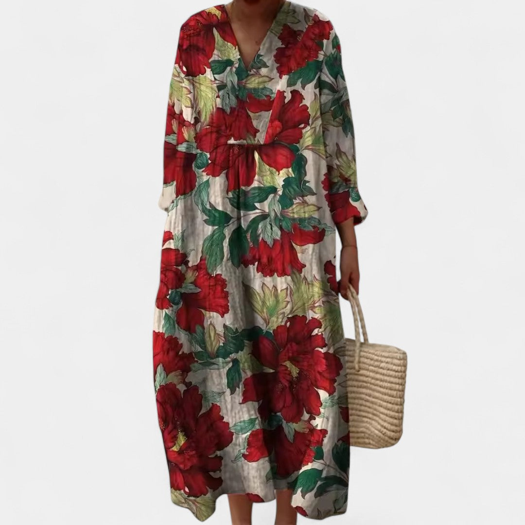 Angeliki Lightweight Cotton Dress for Timeless Elegance