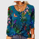 Blue with Flowers
