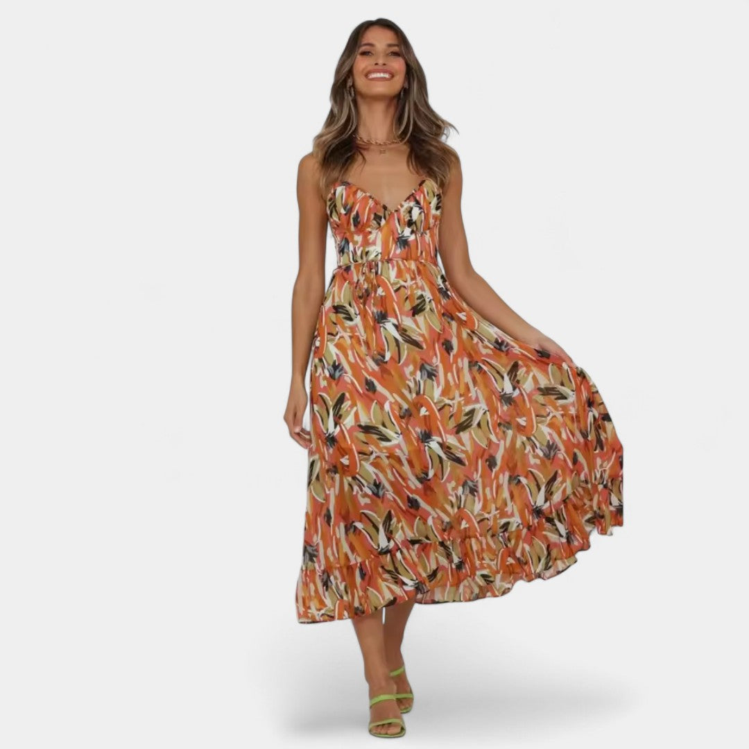 Aglaia Summer Dress Elegant Comfort Breathable Lightweight