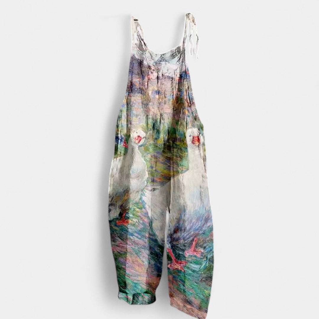 Vintage Womens Dungarees With Elegant Comfort All Day