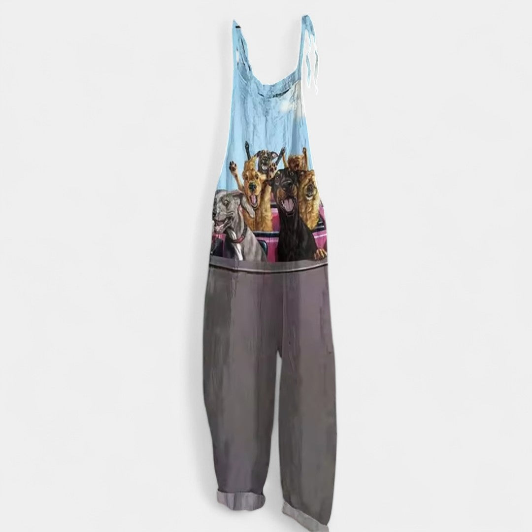 Vintage Womens Dungarees With Elegant Comfort All Day