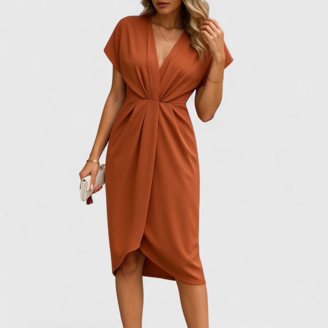 Luxurious Midi Dress Kaftan With Comfort And Style