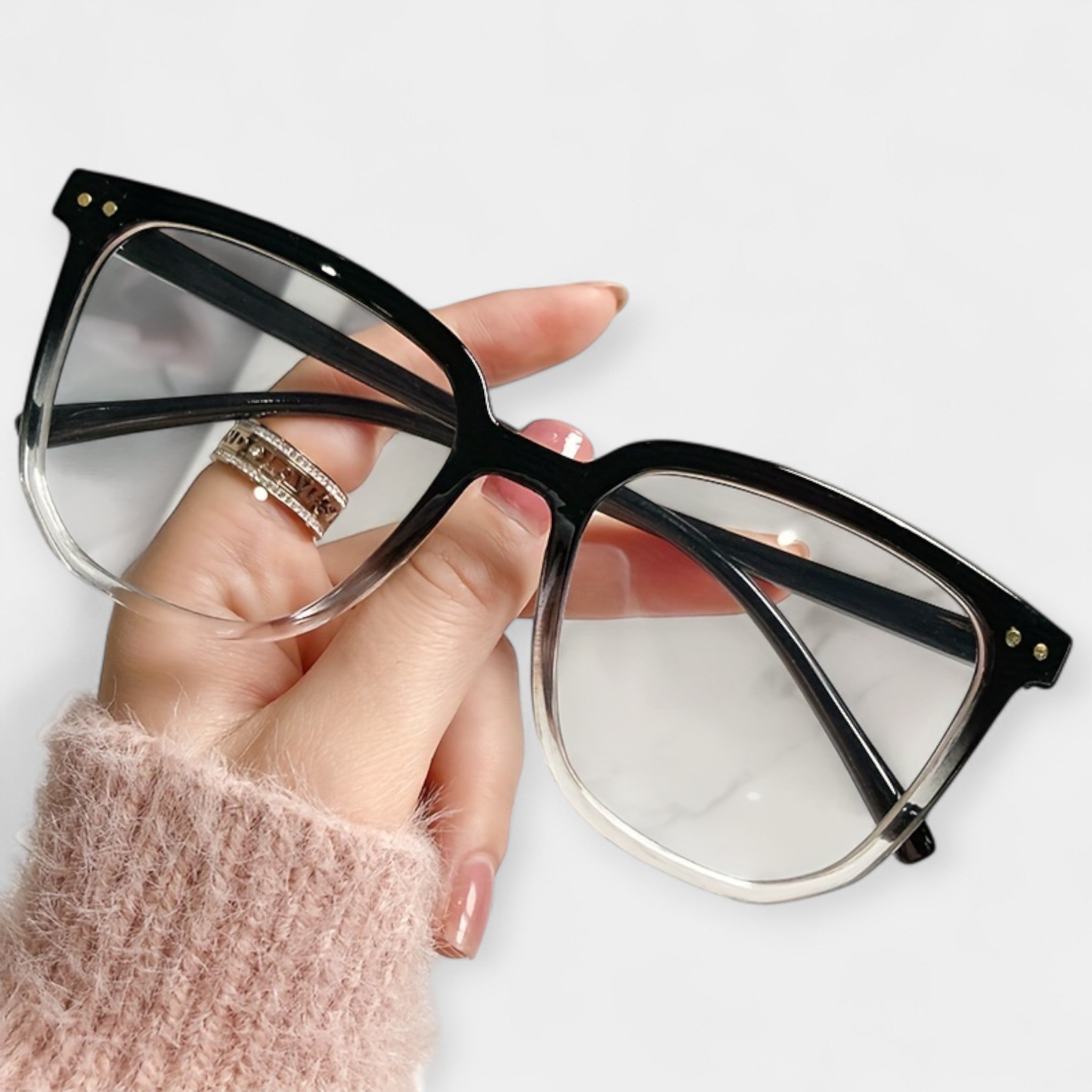 Square Blue Light Blocking Glasses for Computer Screens