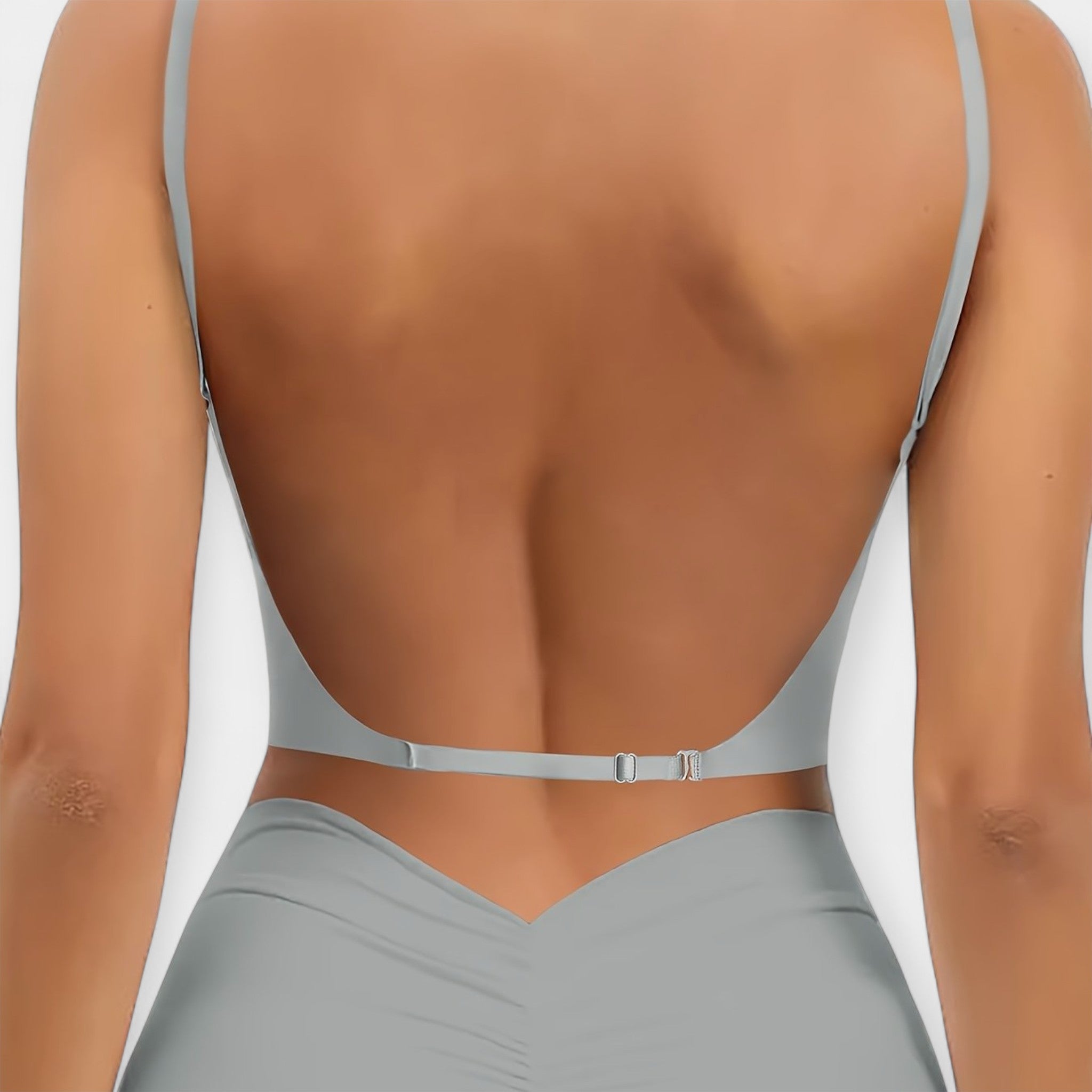 Ladies Sexy Push Up Seamless Wireless Bra Open Back