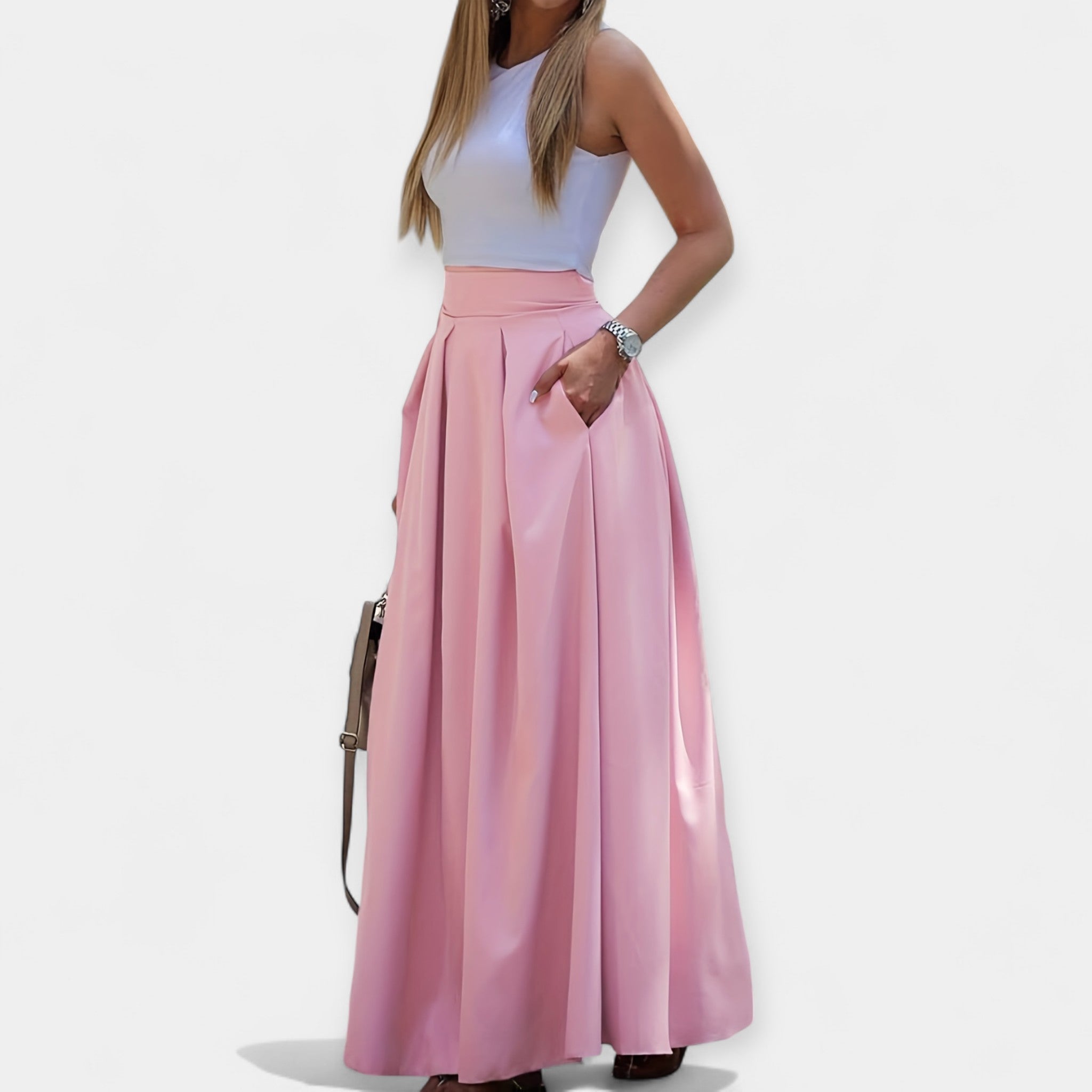Elegant Midi Skirt For Everyday And Formal Occasions