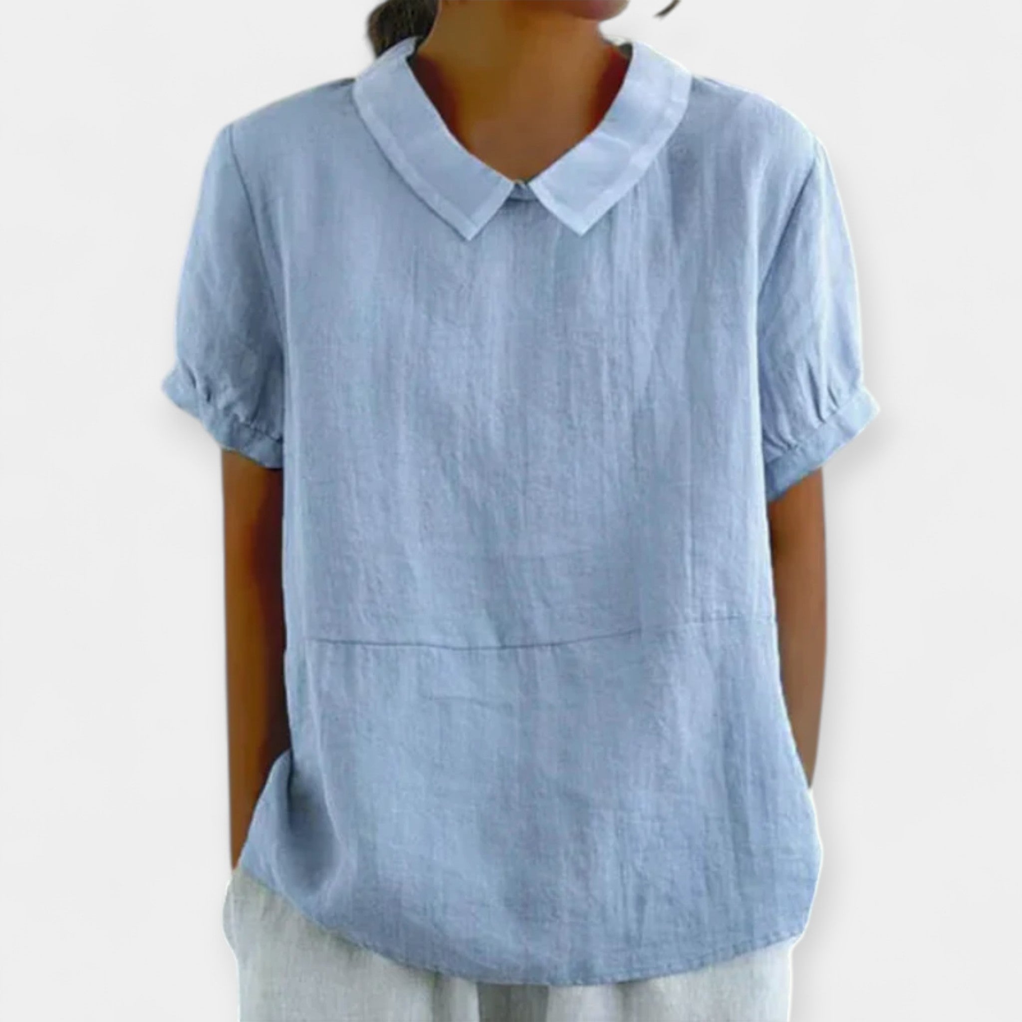 Cotton Collar Blouse For Elegant Everyday Wear Collection