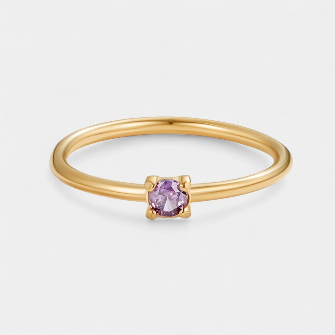 Iphigenia Gold Birthstone Rings Collection For Women