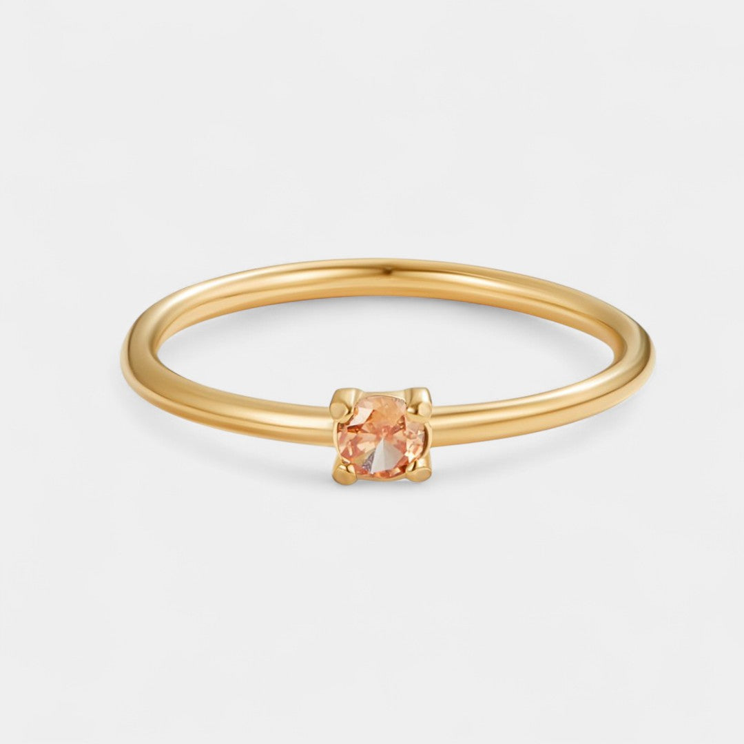 Iphigenia Gold Birthstone Rings Collection For Women