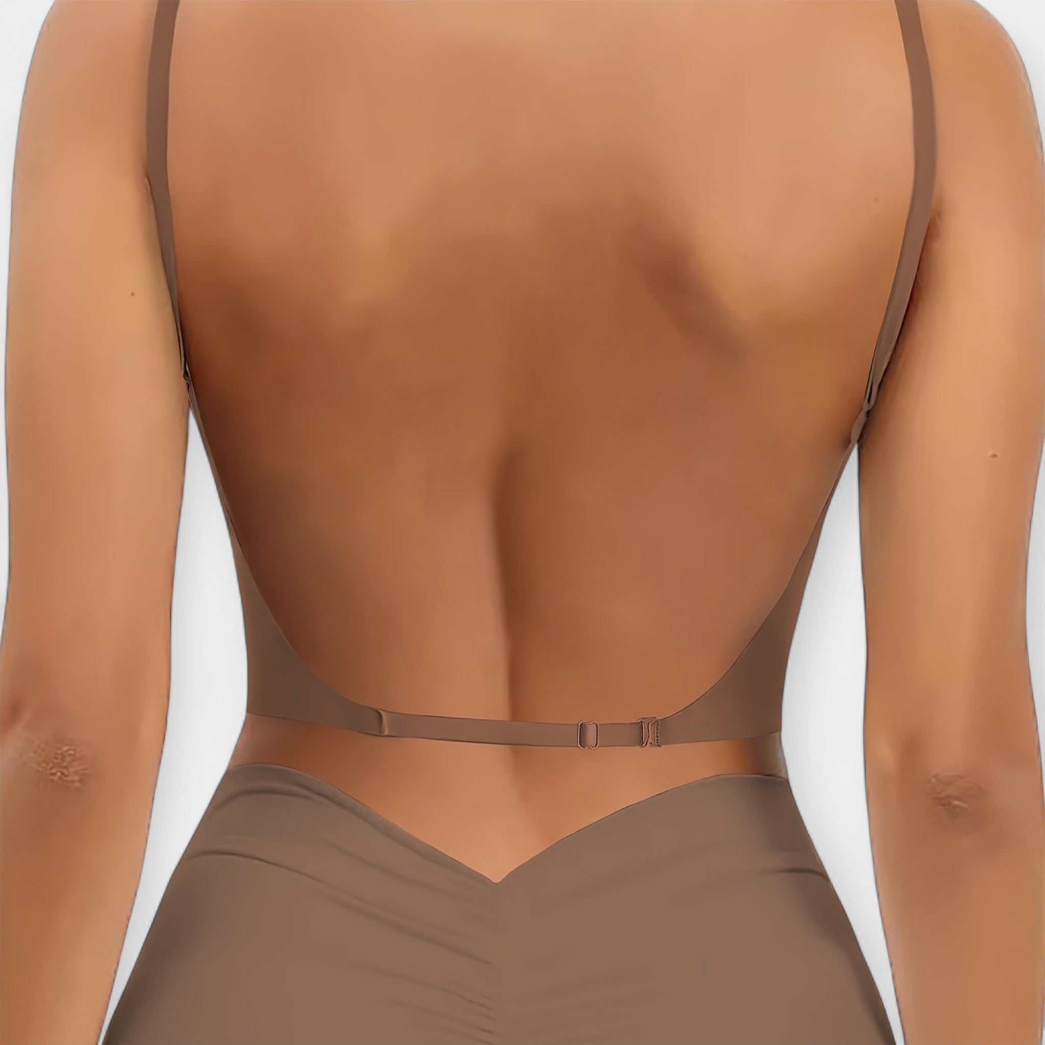 Ladies Sexy Push Up Seamless Wireless Bra Open Back