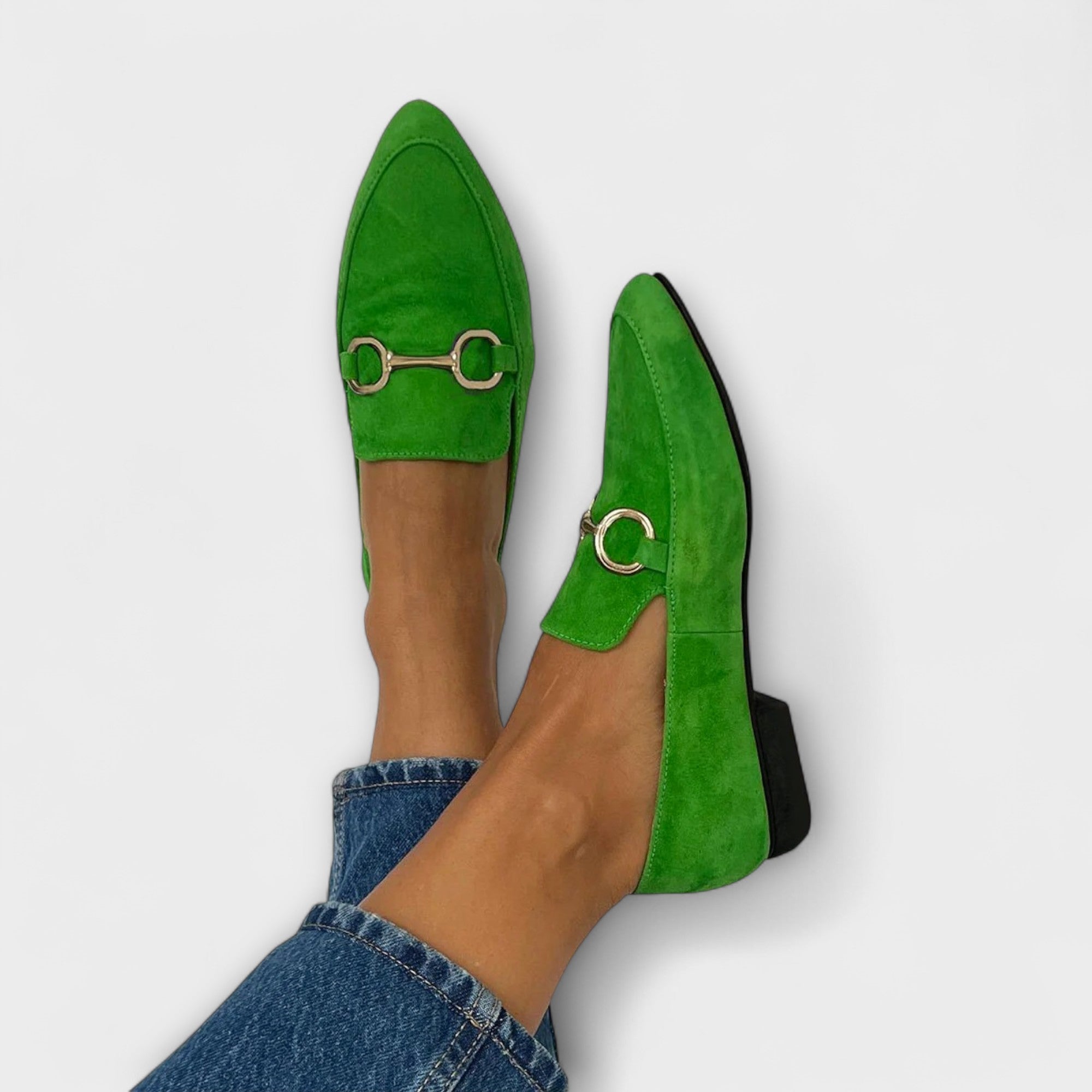 Kaia Pointed Toe Slip On Ballerinas For Everyday Elegance