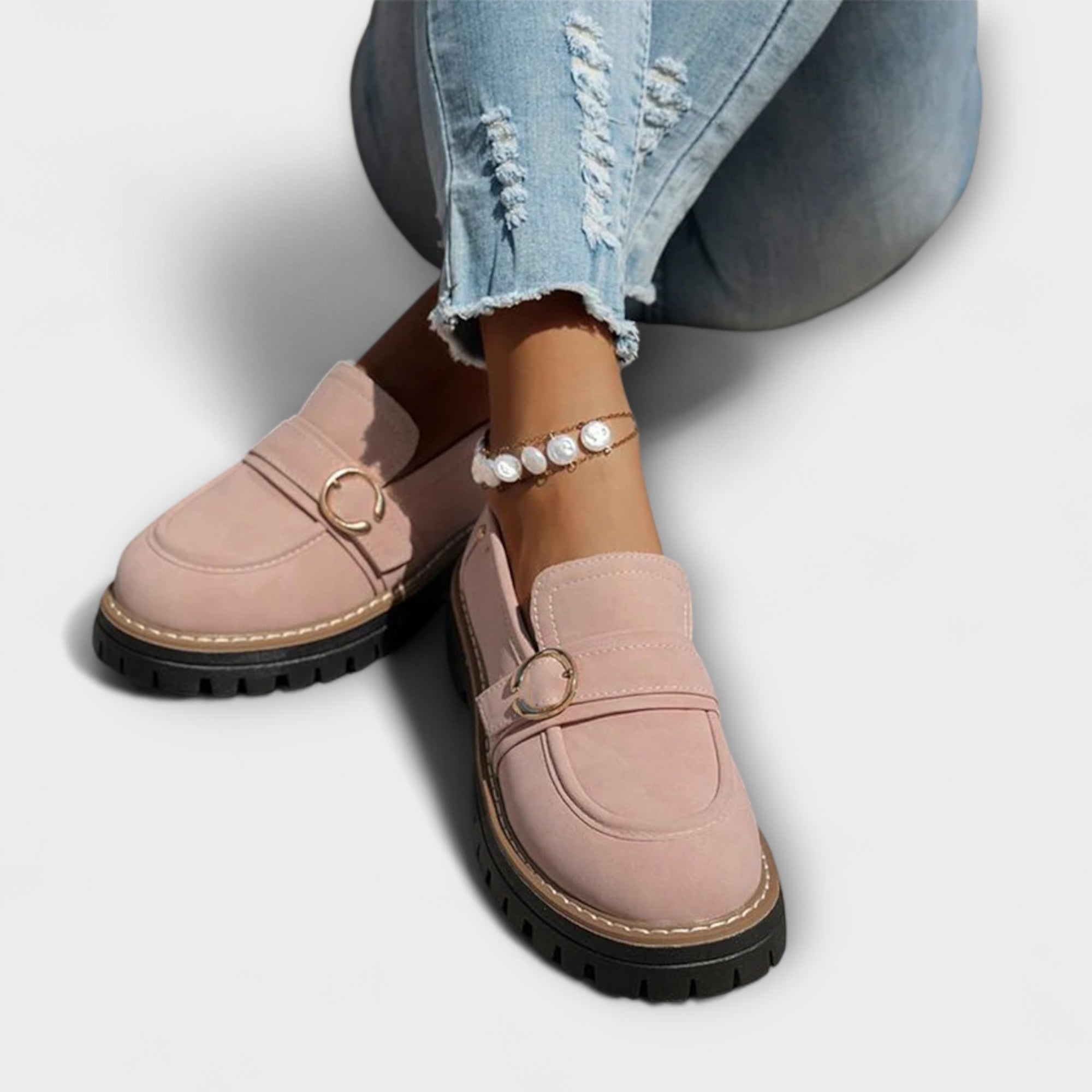 Lora Casual Loafers With Round Toe For Everyday Comfort