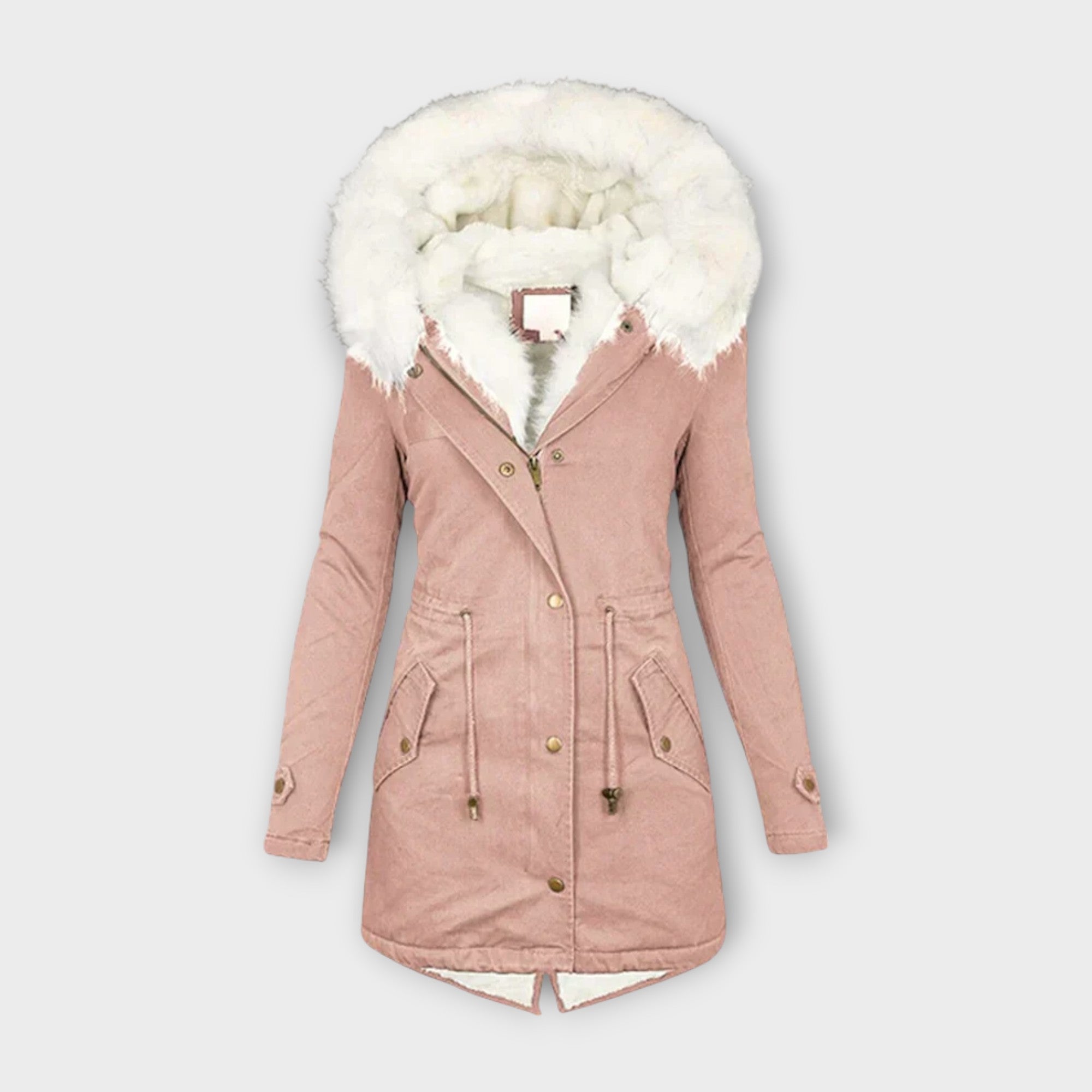 Ivara Waterproof Fur Lined Winter Jacket For All Weather