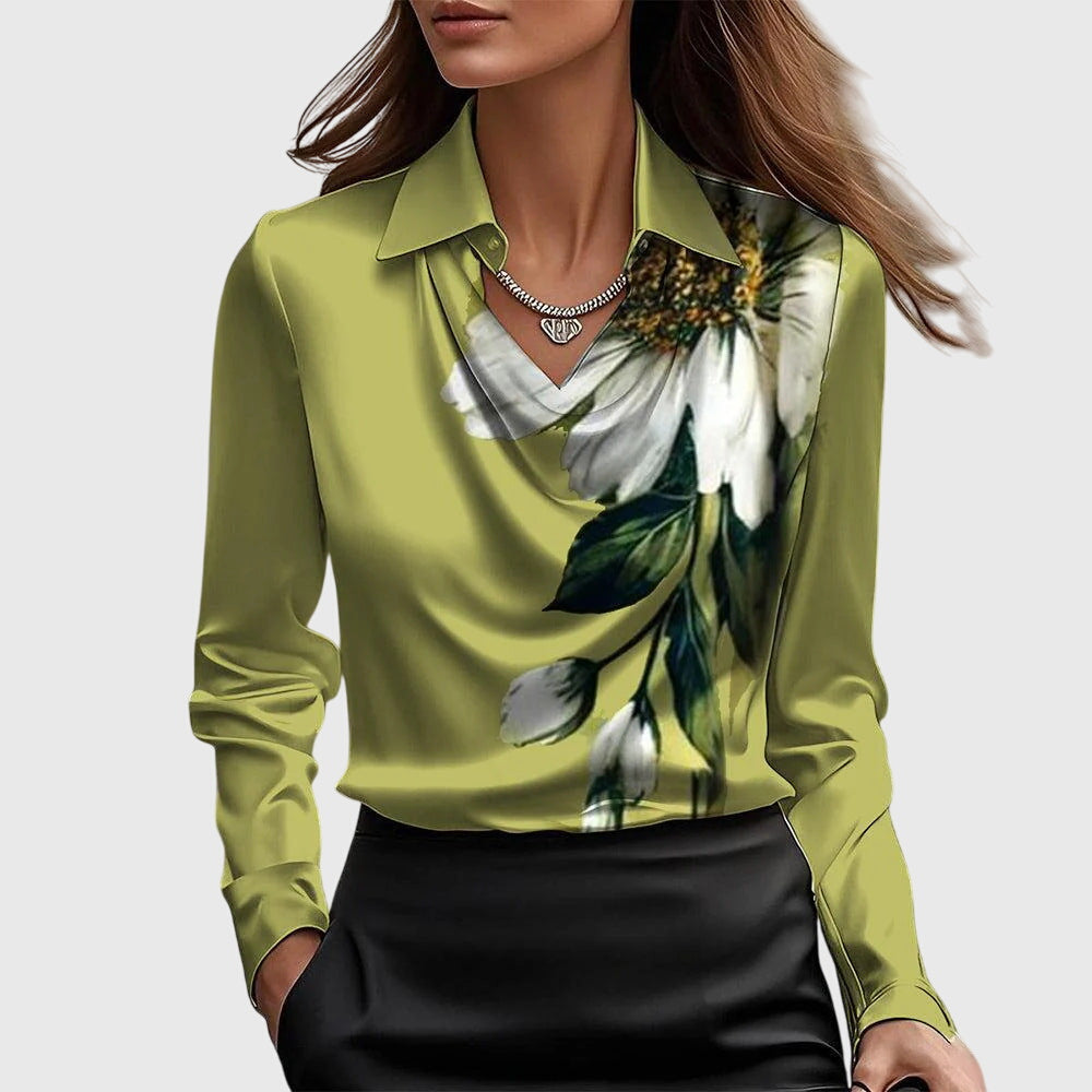 Parthenia Elegant Blouse With Slim Cut And Comfortable Fit