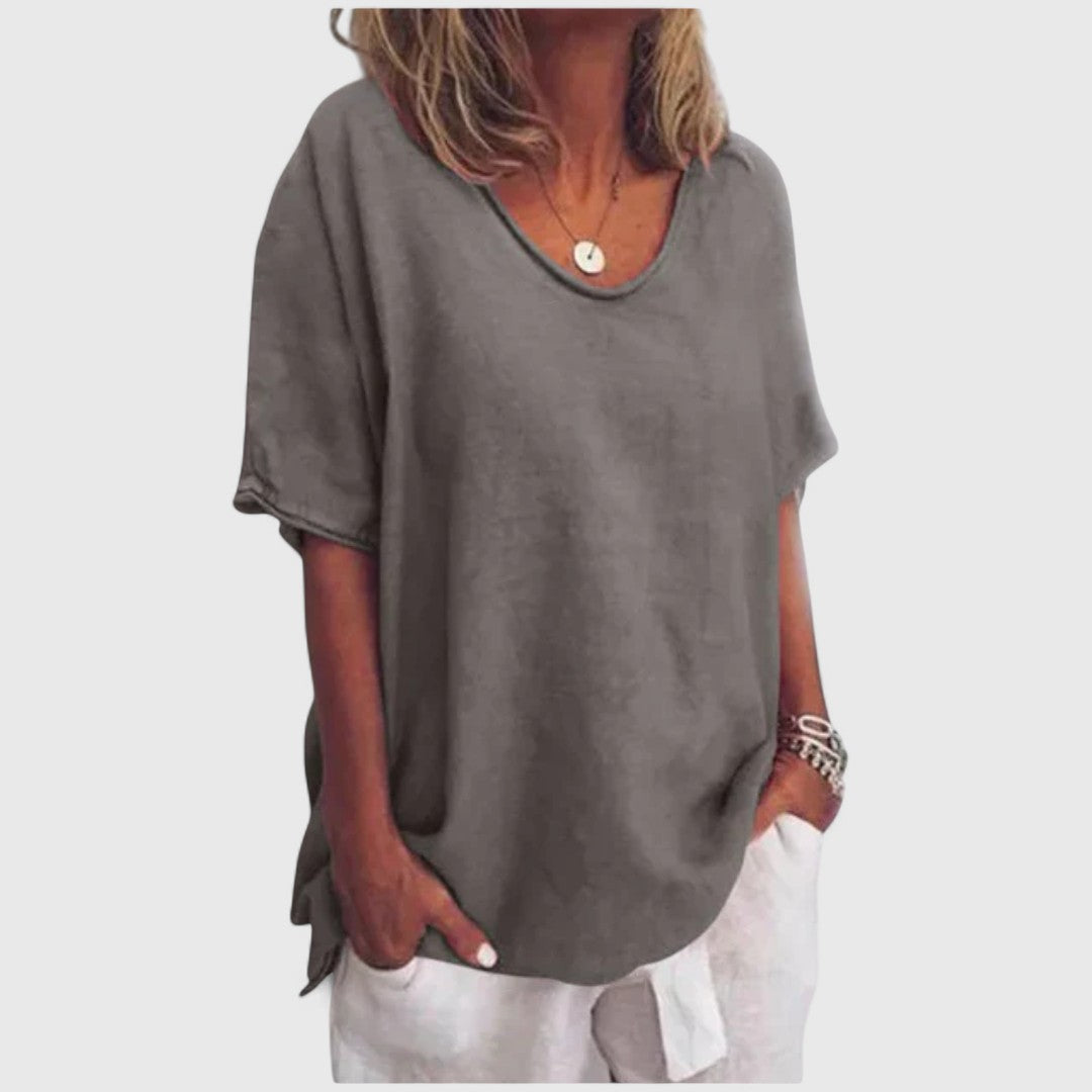 Drosoula Lightweight Breathable Blouse Everyday Elegance