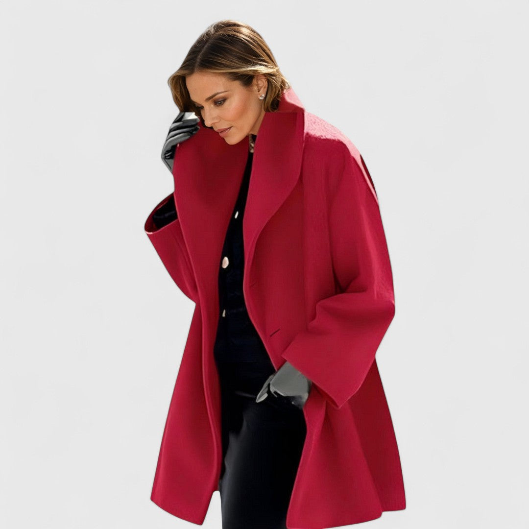 Caitríona - Premium Wool Coat with Refined Tailoring and Lasting Comfort
