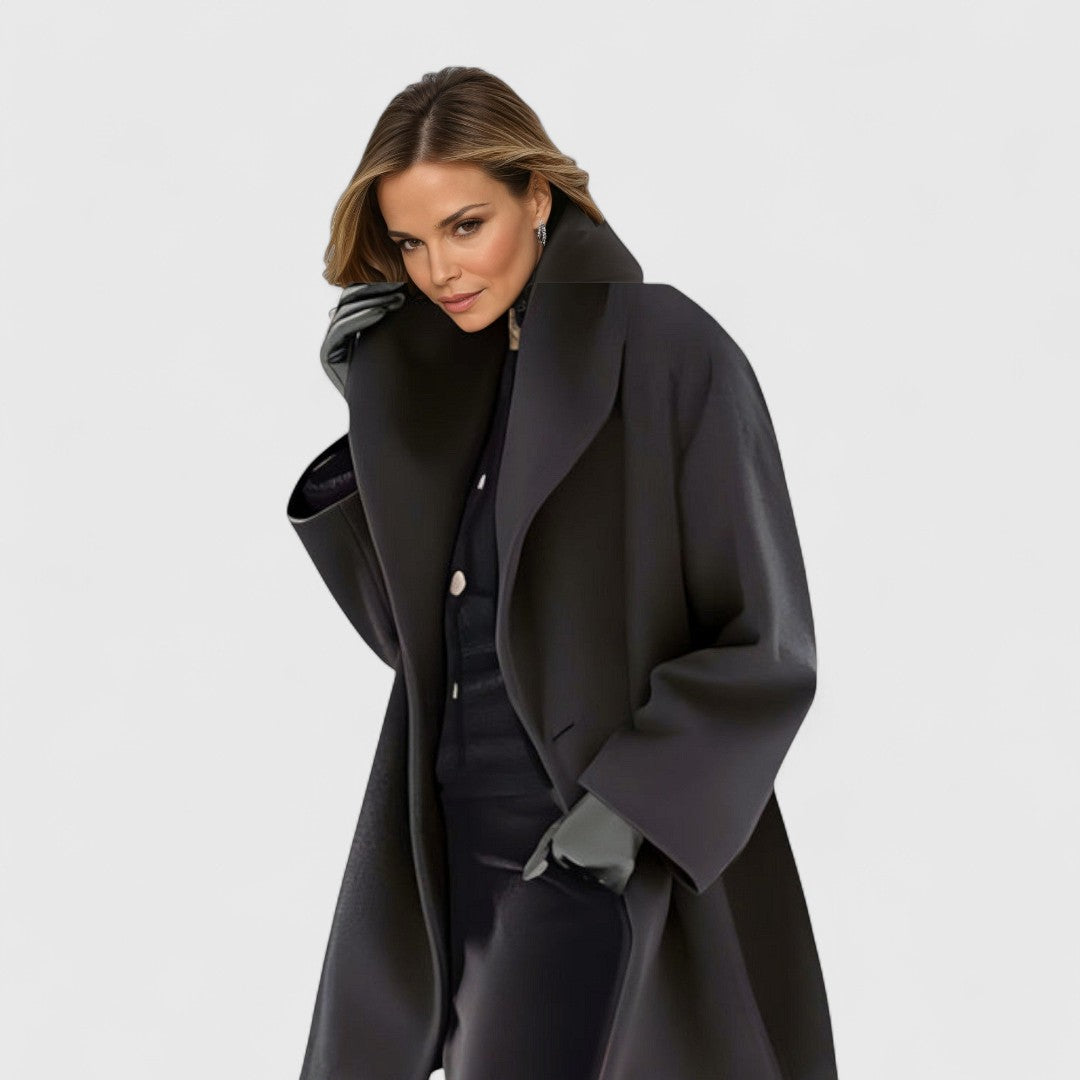 Caitríona - Premium Wool Coat with Refined Tailoring and Lasting Comfort