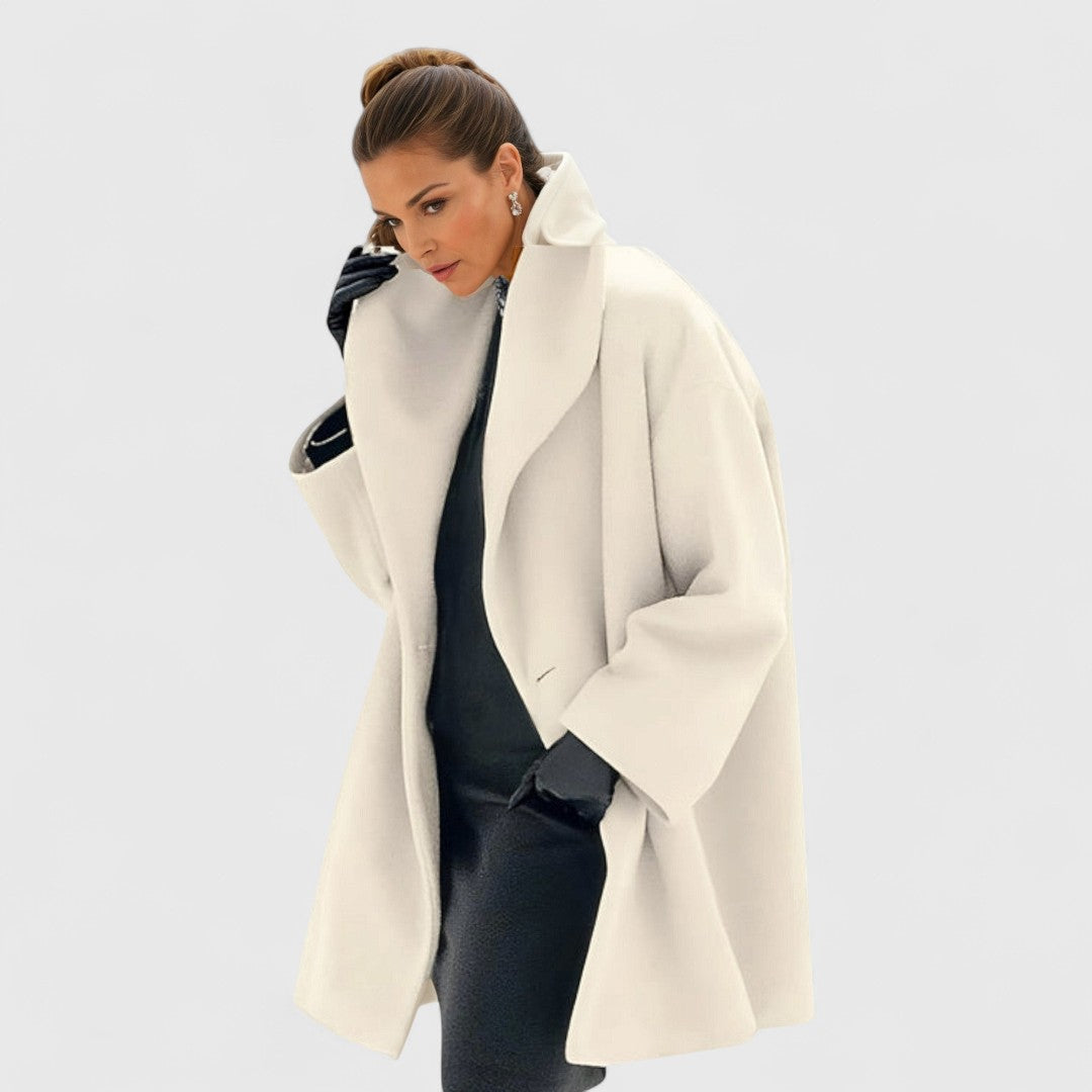 Caitríona - Premium Wool Coat with Refined Tailoring and Lasting Comfort