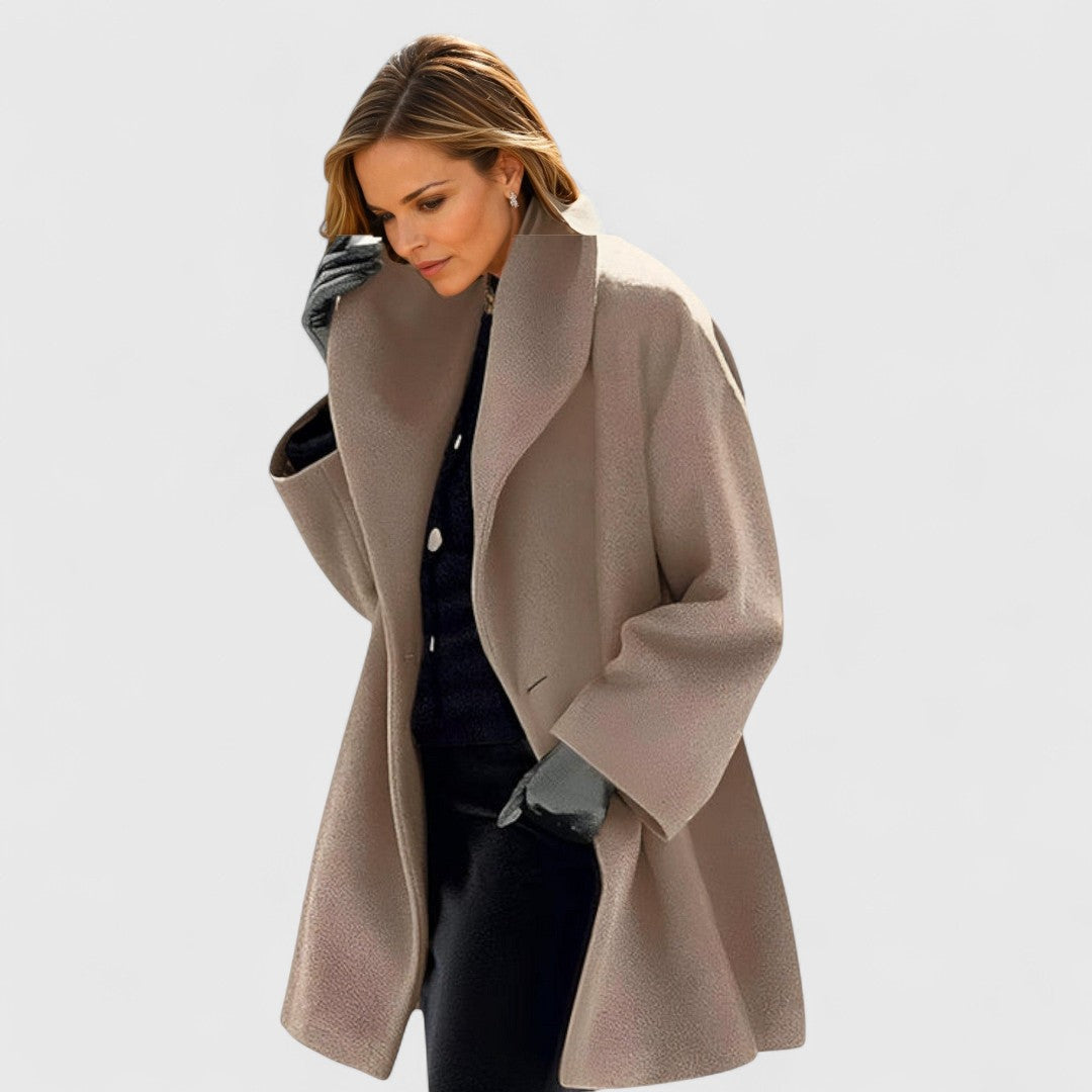Caitríona - Premium Wool Coat with Refined Tailoring and Lasting Comfort