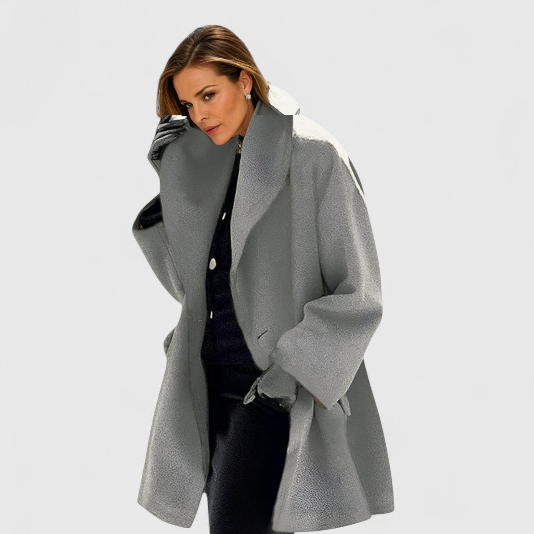 Caitríona - Premium Wool Coat with Refined Tailoring and Lasting Comfort